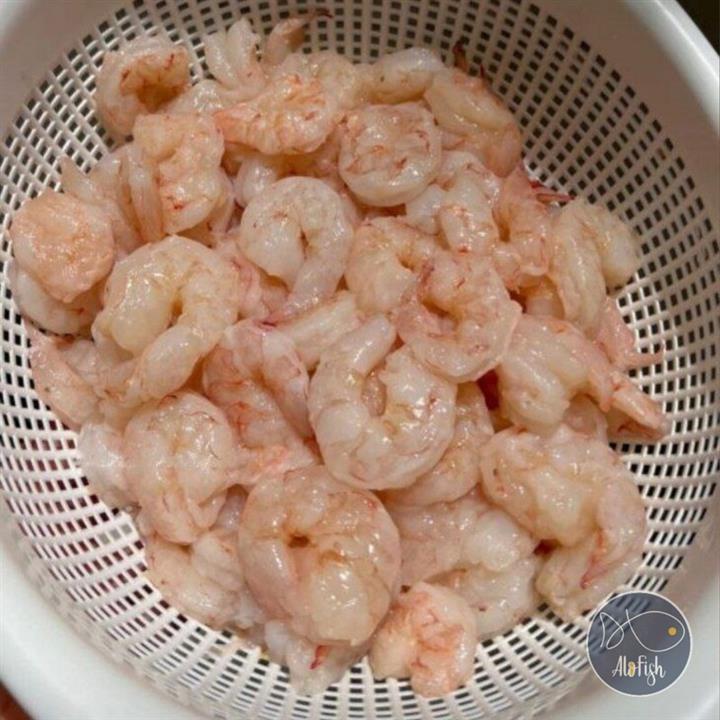 میگو صورتی بوشهر  سایز متوسط ( پک 3 کیلویی )